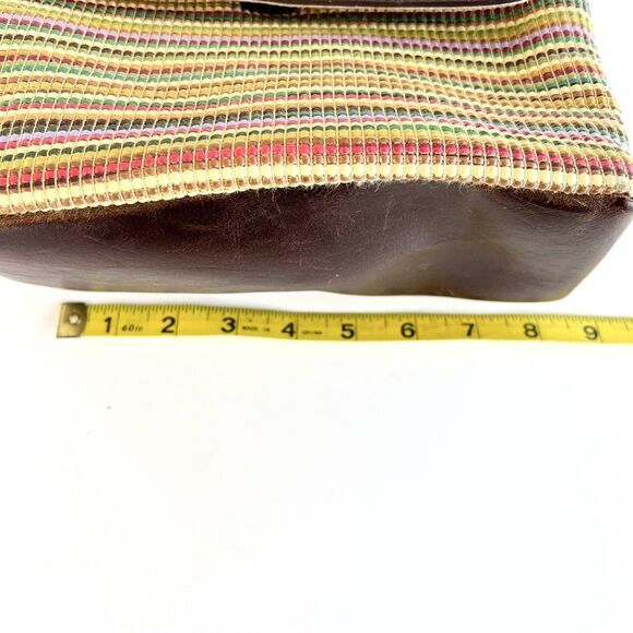 Relic Crossbody Bag Multicolor Striped Braided Strap - Picture 9 of 12